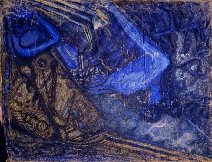 Framed Print : Mourning the Death of Michail Vrubel, 1910-1911. Artist: Denisov, Vasily Ivanovich (1862-1921) Framed Print : Mourning the Death of Michail Vrubel, 1910-1911. Artist: Denisov, Vasily Ivanovich (1862-1921)
