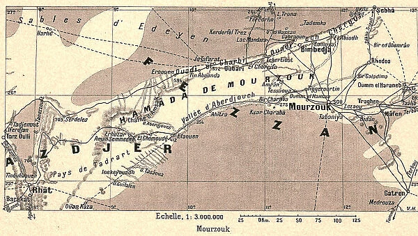 'Mourzouk; Le Nord-Est Africain, 1914. Creator: Unknown