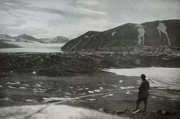 The Mouth of Dry Valley, Showing The Commonwealth Glacier, 1912, (1913). Artist