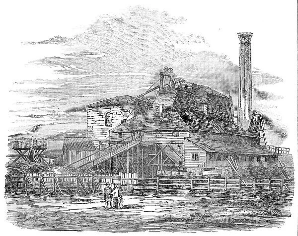 Mouth of the Harton Coal-Pit, South Shields, 1854. Creator: Unknown