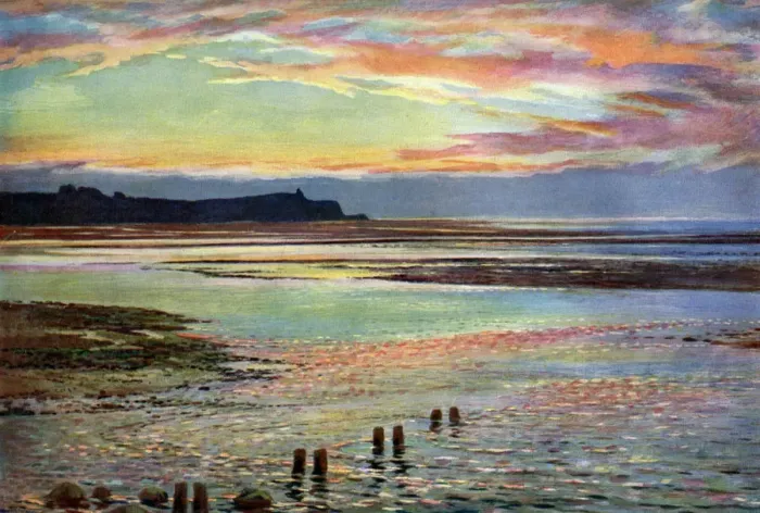 Framed Print : The Mouth of the River Doon, Scotland, 1924-1926. Artist: FC Varley Framed Print : The Mouth of the River Doon, Scotland, 1924-1926. Artist: FC Varley