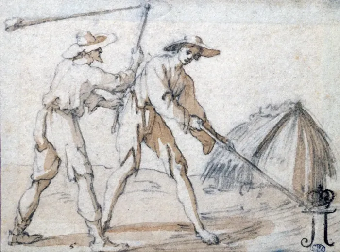 Framed Print : The Mouths Labour, c1592-1635. Artist: Jacques Callot Framed Print : The Mouths Labour, c1592-1635. Artist: Jacques Callot