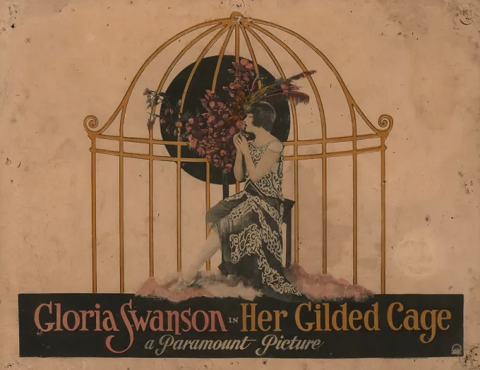 Framed Print : Movie poster 'Her Gilded Cage' by Sam Wood, 1922. Creator: Rohman, Eric (1891-1949) Framed Print : Movie poster 'Her Gilded Cage' by Sam Wood, 1922. Creator: Rohman, Eric (1891-1949)