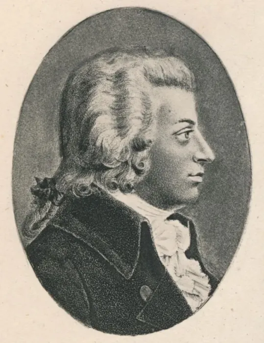 Framed Print : Mozart. 1895 Framed Print : Mozart. 1895