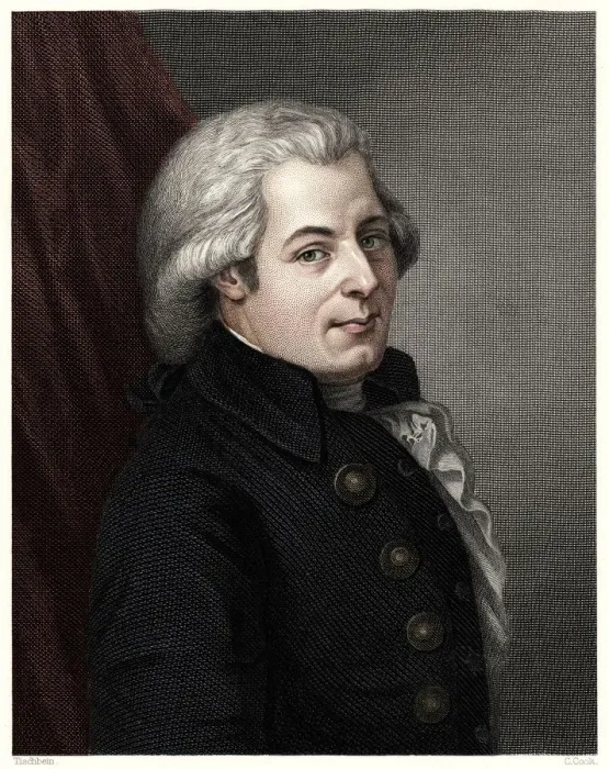 Framed Print : Mozart, 19th century. Artist: C Cook Framed Print : Mozart, 19th century. Artist: C Cook