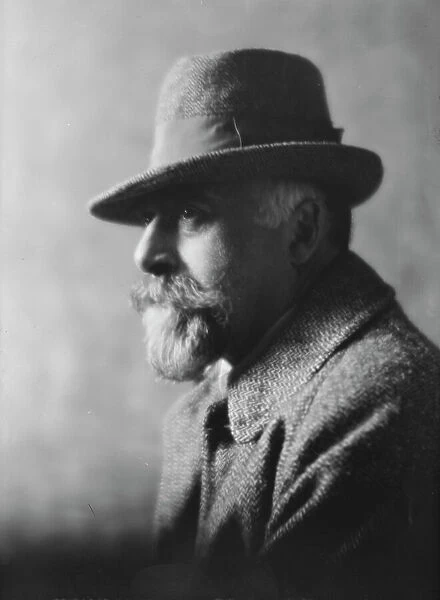 Mr. Albert Sterner, portrait photograph, 1918 Feb. 8. Creator: Arnold Genthe