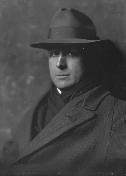 Mr. Arthur C. Train, portrait photograph, 1917 Dec. 29. Creator: Arnold Genthe