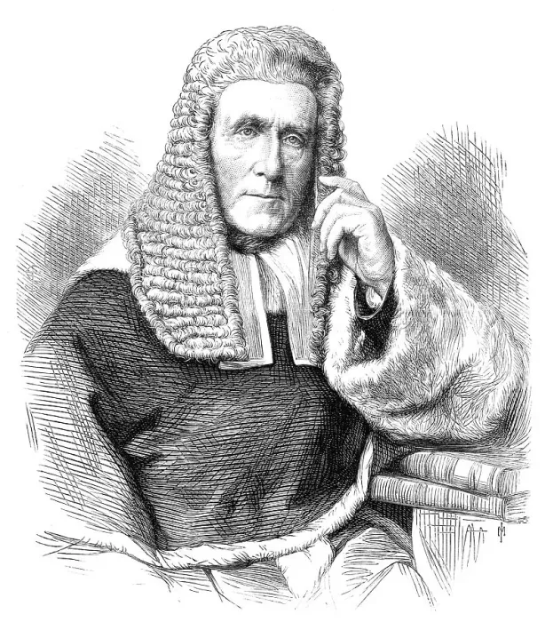Framed Print : Mr. Baron Cleasby, 1869. Creator: Unknown Framed Print : Mr. Baron Cleasby, 1869. Creator: Unknown