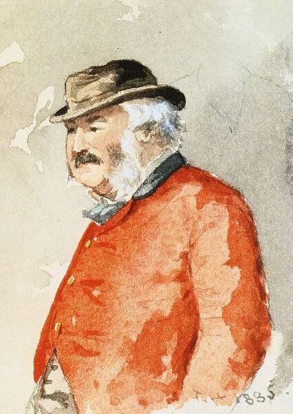 Mr Bennett, 1885. Artist: Thomas Hodge