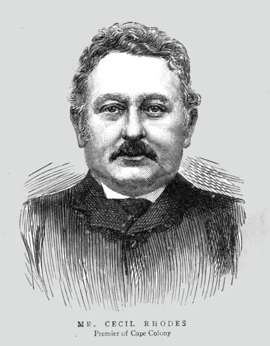Framed Print : Mr Cecil Rhodes, Premier of Cape Colony, 1890. Creator: Unknown