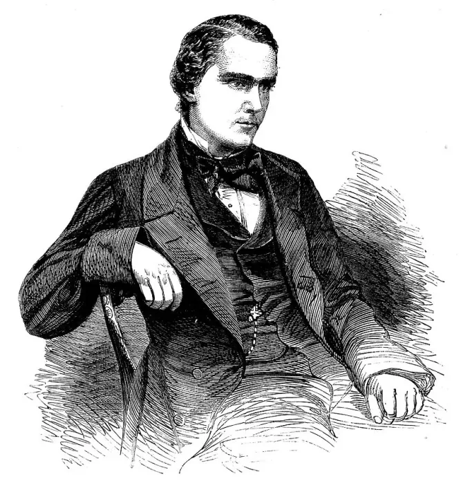 Framed Print : Mr. Charles T. Bright, Chief Engineer of the Atlantic Telegraph Company, 1858. Creator: Unknown Framed Print : Mr. Charles T. Bright, Chief Engineer of the Atlantic Telegraph Company, 1858. Creator: Unknown