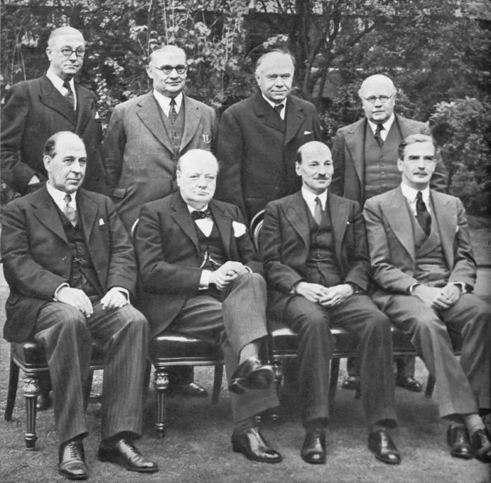 Framed Print : Mr. Churchills War Cabinet in the Spirng of 1941, 1941 (1955) Framed Print : Mr. Churchills War Cabinet in the Spirng of 1941, 1941 (1955)