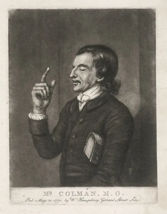 Framed Print : Mr Colman, a Methodist preacher, 1775 Framed Print : Mr Colman, a Methodist preacher, 1775