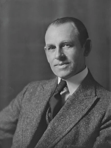 Mr. Farrell, portrait photograph, 1918 Apr. or May. Creator: Arnold Genthe