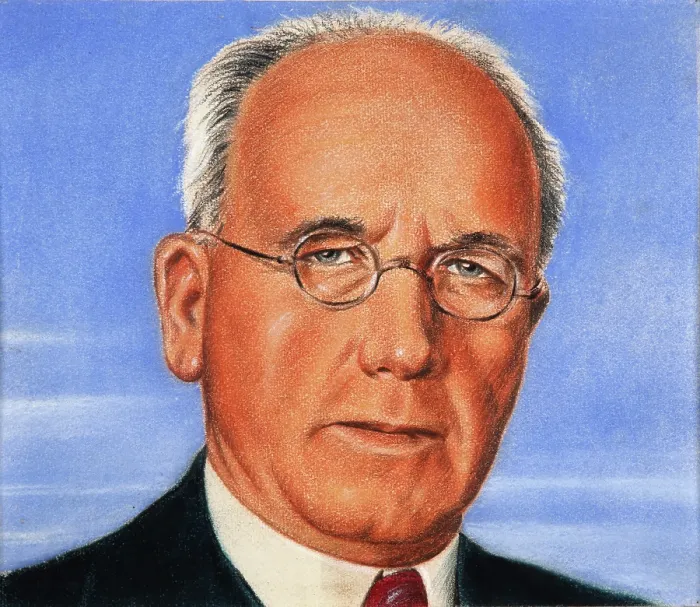 Framed Print : Mr Fraser (New Zealand), c1944. Creators: William Timym, Central Office of Information Framed Print : Mr Fraser (New Zealand), c1944. Creators: William Timym, Central Office of Information