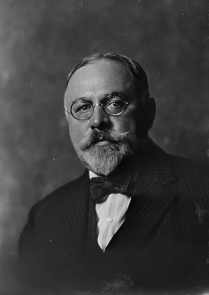 Mr. Fred A. Muschenheim, portrait photograph, 1919 Aug. 12. Creator: Arnold Genthe