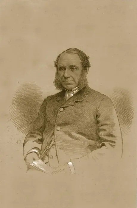 Framed Print : Mr. George Fenwick, 1879. Creator: Vincent Brooks Day & Son Framed Print : Mr. George Fenwick, 1879. Creator: Vincent Brooks Day & Son