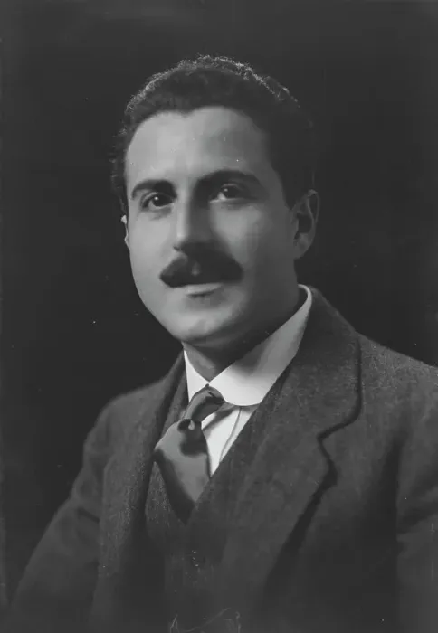 Framed Print : Mr. George Metaxa, portrait photograph, 1918 Dec. 6. Creator: Arnold Genthe Framed Print : Mr. George Metaxa, portrait photograph, 1918 Dec. 6. Creator: Arnold Genthe