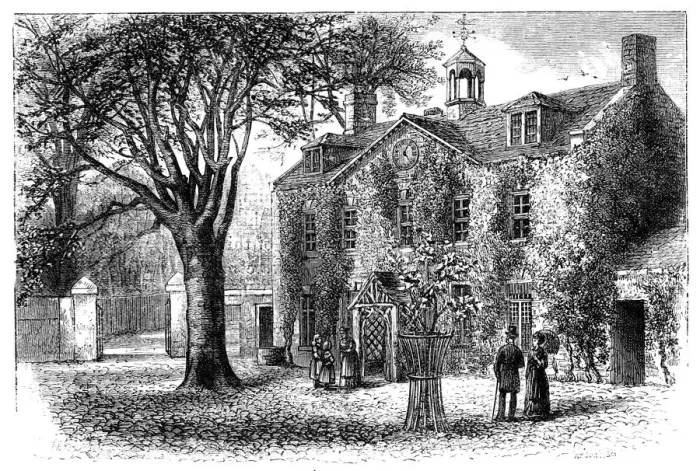 Framed Print : Mr Gladstones Orphanage, Hawarden, 19th century Framed Print : Mr Gladstones Orphanage, Hawarden, 19th century