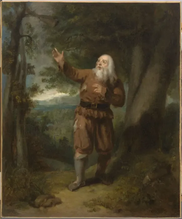 Framed Print : Mr. Hackett, in the Character of Rip Van Winkle, c. 1832. Creator: Henry Inman Framed Print : Mr. Hackett, in the Character of Rip Van Winkle, c. 1832. Creator: Henry Inman