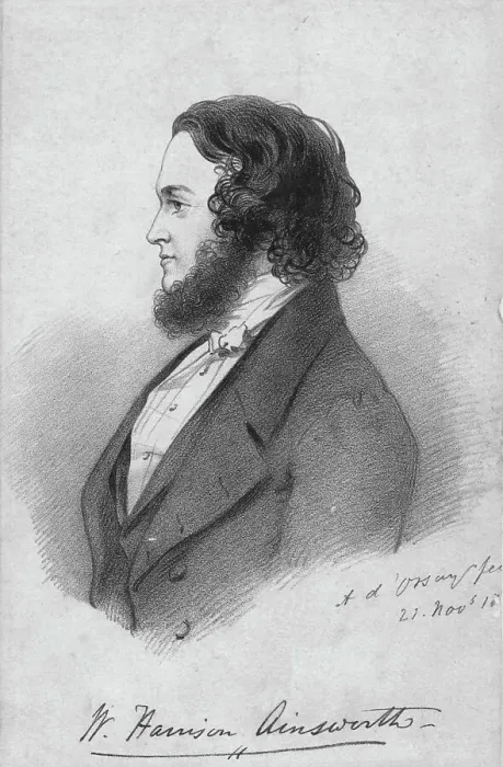 Framed Print : Mr. Harrison Ainsworth, c1840. Artist: Alfred d Orsay Framed Print : Mr. Harrison Ainsworth, c1840. Artist: Alfred d Orsay
