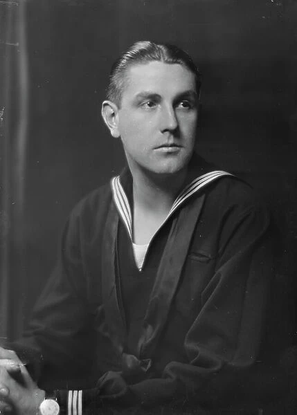 Mr. Harry Dornblaser, portrait photograph, 1918 Mar. 11. Creator: Arnold Genthe