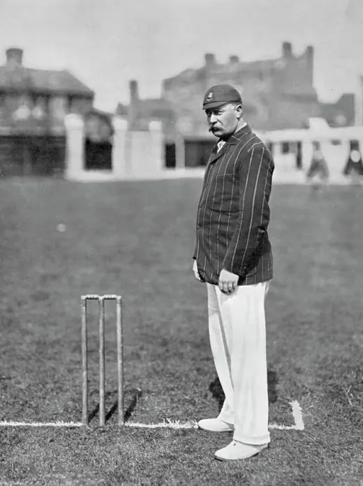 Framed Print : Mr HGP Owen, Essex cricketer, c1899. Artist: WA Rouch Framed Print : Mr HGP Owen, Essex cricketer, c1899. Artist: WA Rouch