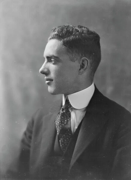 Mr. Houghton, portrait photograph, 1918 June 11. Creator: Arnold Genthe