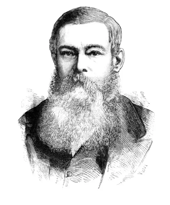 Framed Print : Mr. J. H. Brand, President of the Orange Free State, c1880 Framed Print : Mr. J. H. Brand, President of the Orange Free State, c1880