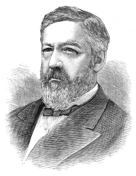 Framed Print : Mr. James G. Blaine, U. S. Secretary of State, 1881. Creator: Unknown Framed Print : Mr. James G. Blaine, U. S. Secretary of State, 1881. Creator: Unknown