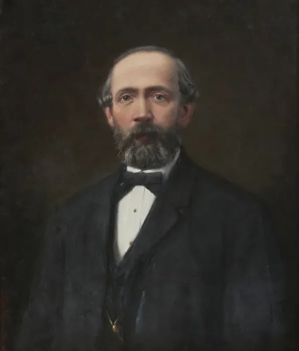 Framed Print : Mr Johan Henrik Scharp, 1892. Creator: Hildegard Norberg Framed Print : Mr Johan Henrik Scharp, 1892. Creator: Hildegard Norberg