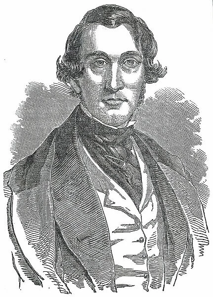 Mr. John Locke, M.P. for Honiton, 1850. Creator: Unknown