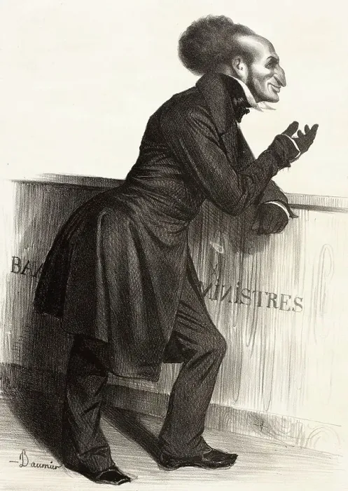 Framed Print : Mr. Joliv... 1833. Creator: Honore Daumier Framed Print : Mr. Joliv... 1833. Creator: Honore Daumier