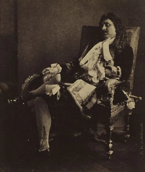Mr. Leroux in the Role of Alceste in Le Misanthrope, mid-1850s