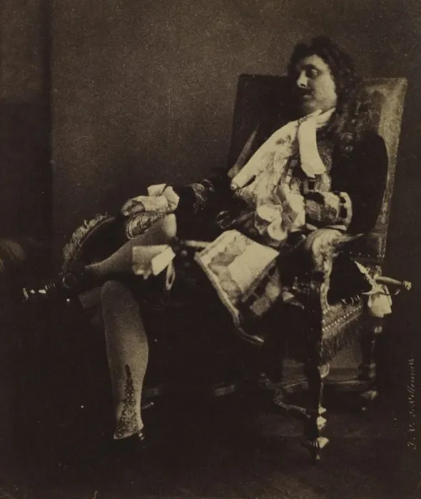 Framed Print : Mr. Leroux in the Role of Alceste in Le Misanthrope, mid-1850s Framed Print : Mr. Leroux in the Role of Alceste in Le Misanthrope, mid-1850s
