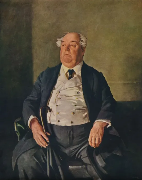 Framed Print : Mr. Minney, 1920, (1935). Creator: Walter Westley Russell Framed Print : Mr. Minney, 1920, (1935). Creator: Walter Westley Russell