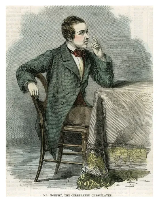 Framed Print : Mr Morphy, the Celebrated Chessplayer, 19th century Framed Print : Mr Morphy, the Celebrated Chessplayer, 19th century