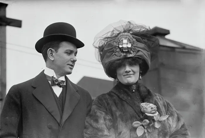 Framed Print : Mr. and Mrs. Donald Brian, 1910. Creator: Bain News Service Framed Print : Mr. and Mrs. Donald Brian, 1910. Creator: Bain News Service