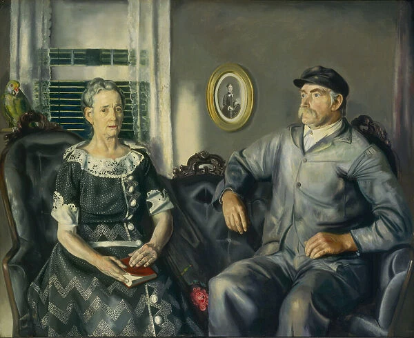Mr. and Mrs. Phillip Wase, 1924. Creator: George Wesley Bellows