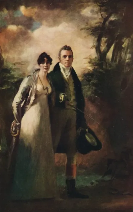 Framed Print : Mr. and Mrs. Robert Campbell of Kailzie, c1805, (1926). Artist: Henry Raeburn Framed Print : Mr. and Mrs. Robert Campbell of Kailzie, c1805, (1926). Artist: Henry Raeburn