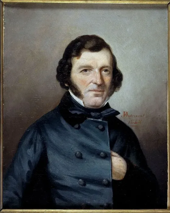 Framed Print : Mr. Nicolle, political prisoner of 1848. Creator: JF Durrant Framed Print : Mr. Nicolle, political prisoner of 1848. Creator: JF Durrant