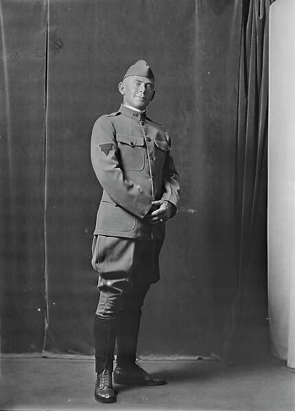 Mr. N.L. Fulton, portrait photograph, 1918 Sept. 8. Creator: Arnold Genthe