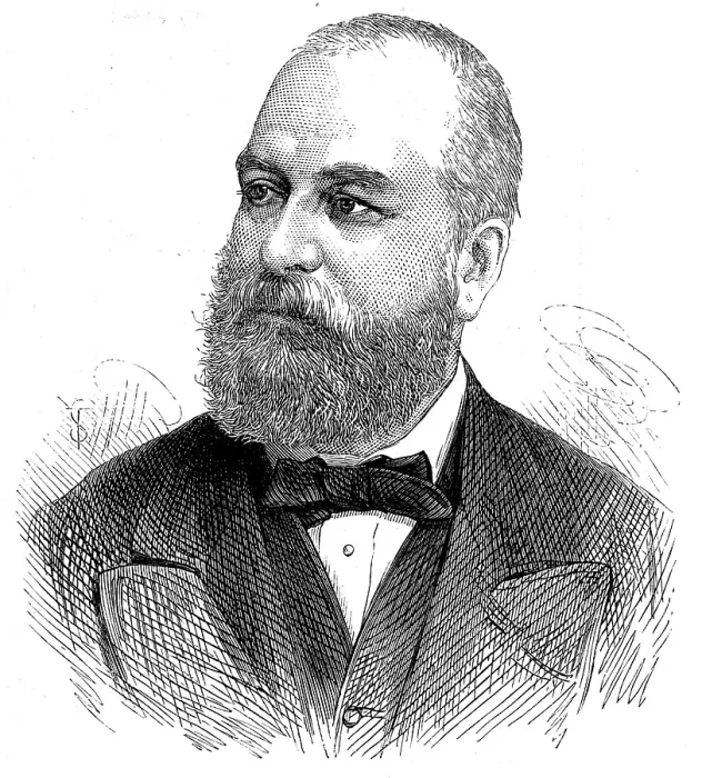 Framed Print : Mr. Owen, Secretary to the British Commission at the Vienna Exhibition, 1873. Creator: Unknown Framed Print : Mr. Owen, Secretary to the British Commission at the Vienna Exhibition, 1873. Creator: Unknown