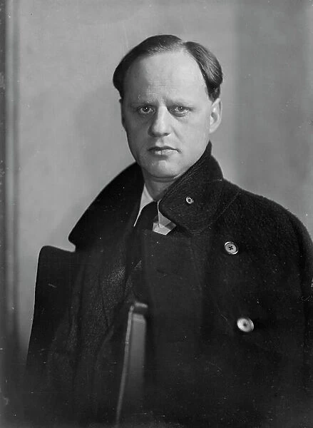 Mr. Philip Moller [sic], portrait photograph, 1919 Mar. 6. Creator: Arnold Genthe