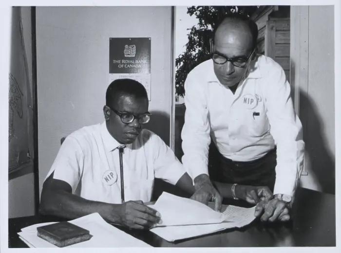 Framed Print : Mr Phillip Goldson, leader of the National Independence Party, British Honduras, March 1965. Creator: Unknown Framed Print : Mr Phillip Goldson, leader of the National Independence Party, British Honduras, March 1965. Creator: Unknown