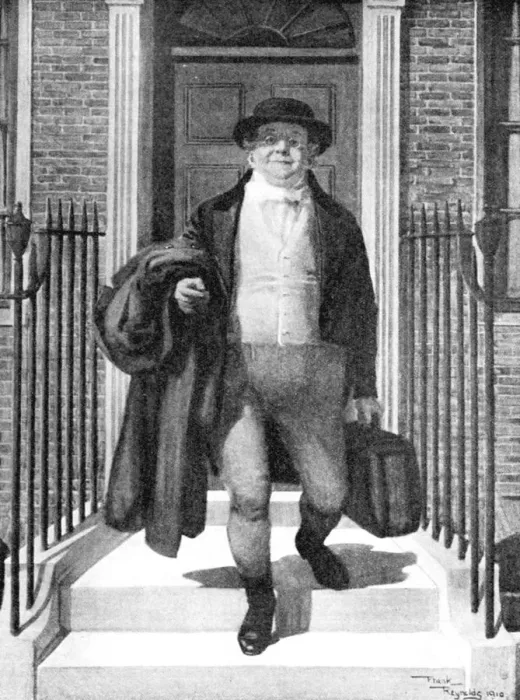 Framed Print : Mr Pickwick, 1923. Artist: Hodder & Stoughton Ltd Framed Print : Mr Pickwick, 1923. Artist: Hodder & Stoughton Ltd