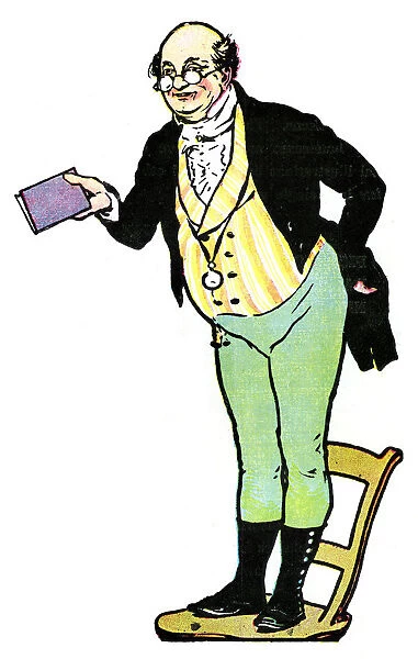 Mr Pickwick, from The Pickwick Papers by Charles Dickens, 1912