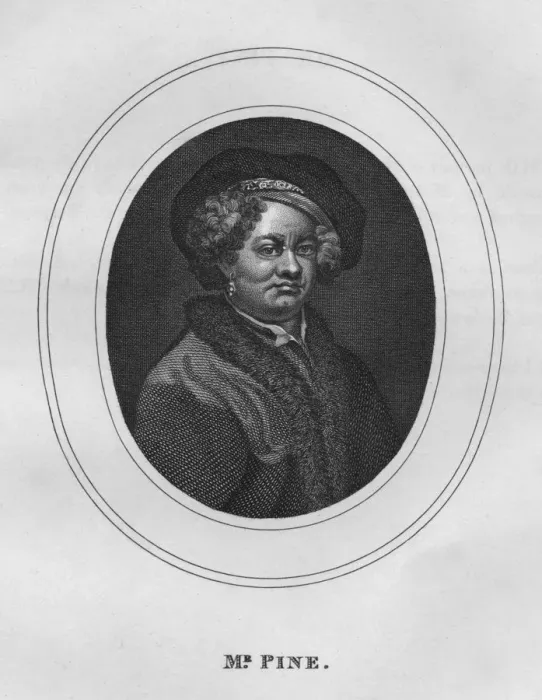 Framed Print : Mr. Pine, 1808, (1827). Creator: Thomas Cook Framed Print : Mr. Pine, 1808, (1827). Creator: Thomas Cook