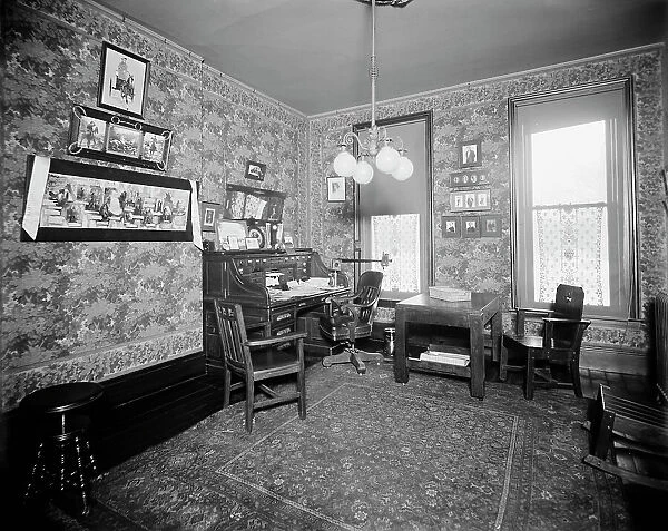 Mr. Raemick's office, Whitney Warner Publishing Co. Detroit, Mich. between 1900 and 1905. Creator: Unknown