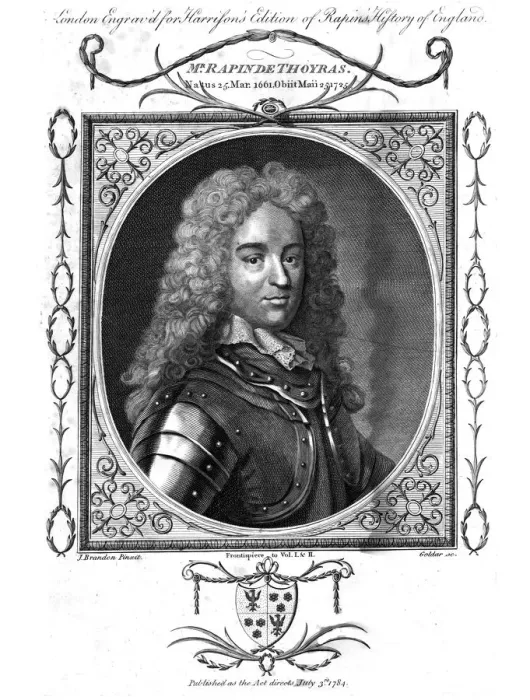 Framed Print : Mr Rapin De Thoyras, (1784). Creator: John Goldar Framed Print : Mr Rapin De Thoyras, (1784). Creator: John Goldar